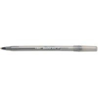 BIC PEN ROUND STIC MED BLACK 1X